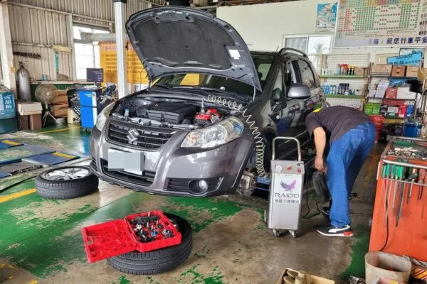 13′ SX4 灰 交車前準備
