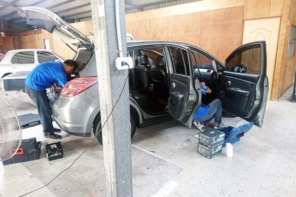 Nissan Tiida 安裝影音ing