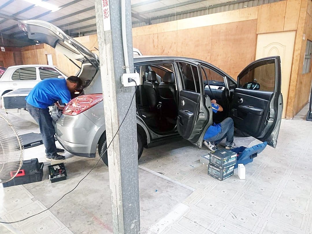 Nissan Tiida 安裝影音ing