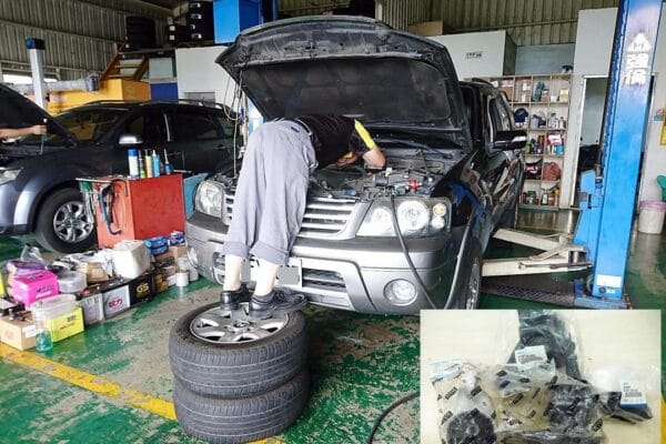 Escape更換全車引擎腳！