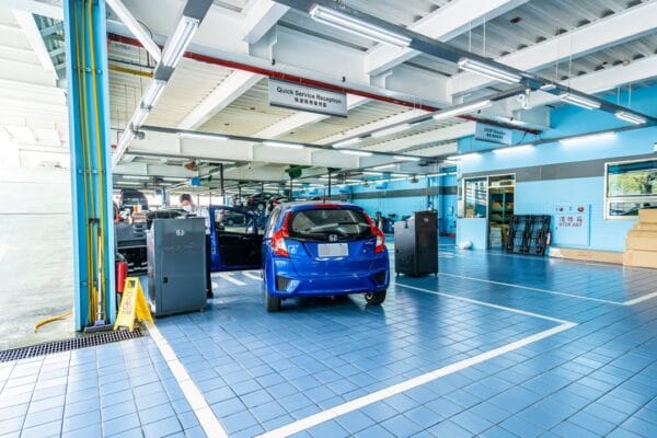 Honda FIT 到歸仁原廠做保養囉！