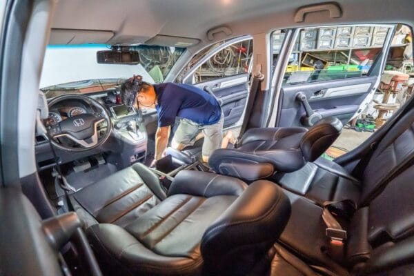 Honda CR-V 3.5代 安裝後座出風口！