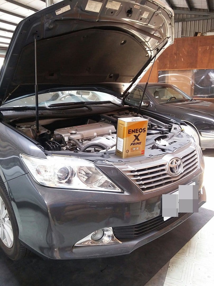 幫自家的七代Toyota Camry 做保養