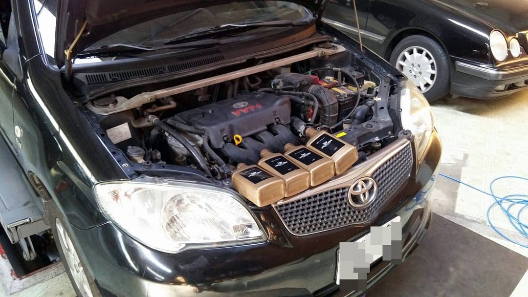 Toyota Vios DIY更換水箱水