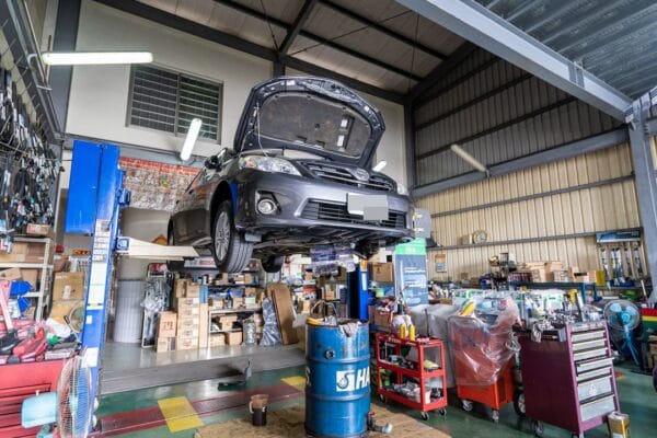 神A到隆田汽車做變速箱油大循環