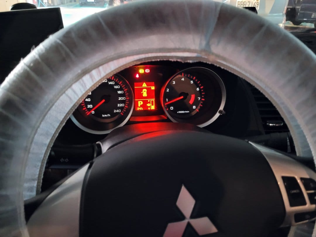 Lancer Fortis 更換左後輪ABS感知線