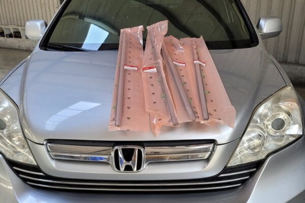 CR-V 更換全車外水切