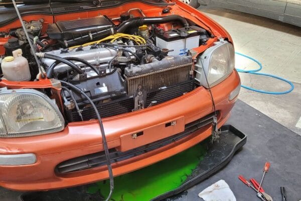 Nissan March 更換下水管&鐵水管