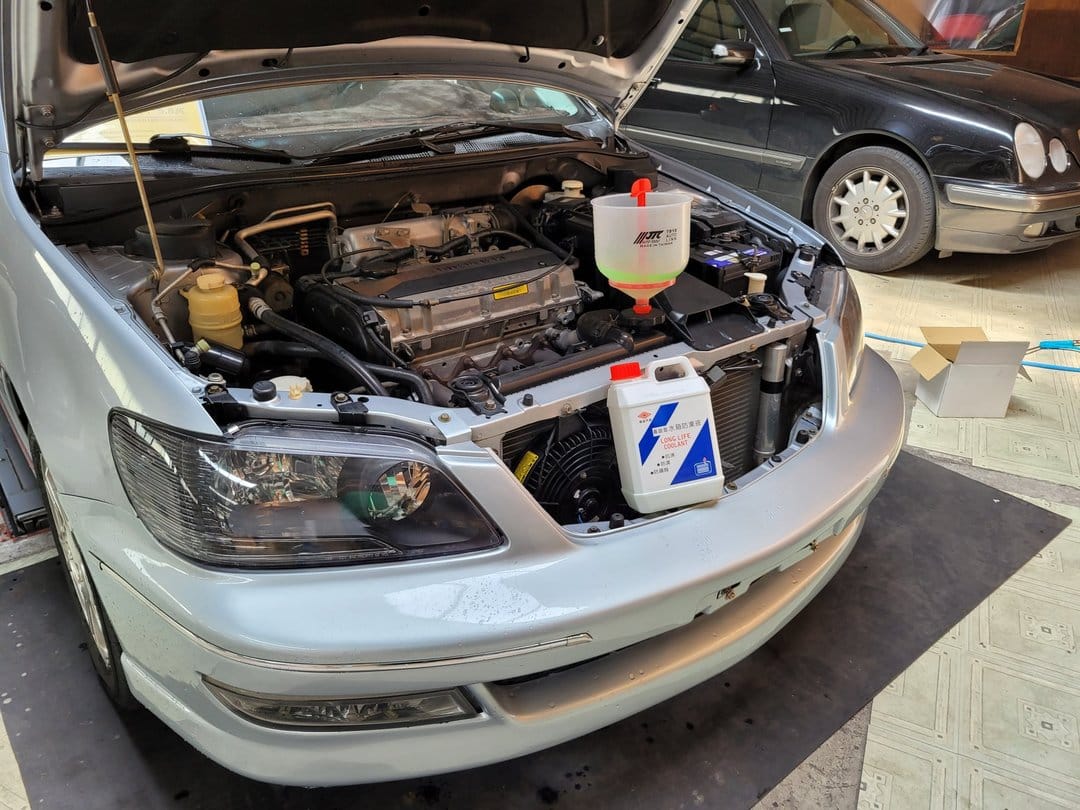 Lancer Virage 更換水箱水