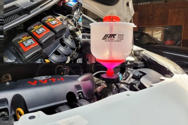 Toyota Yaris 更換水箱水