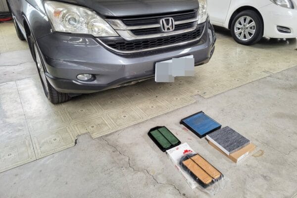 CR-V & Yaris 更換空氣/冷氣濾網