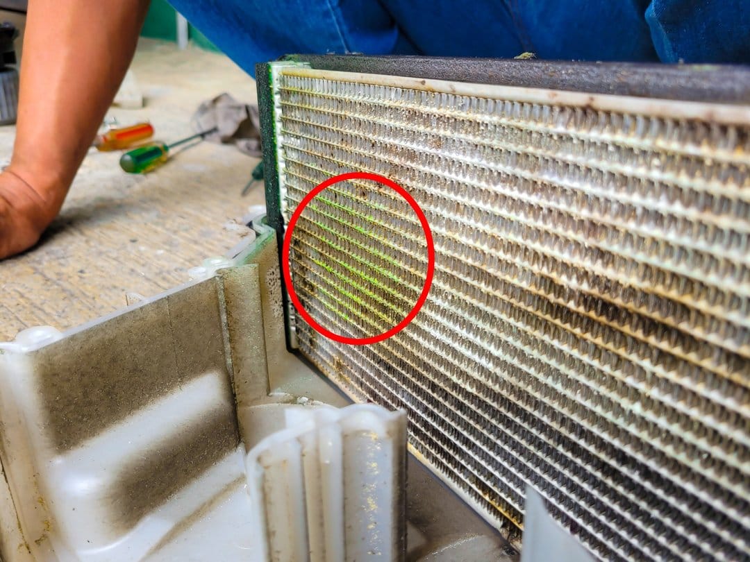 Previa 更換後蒸發器(風箱仁)