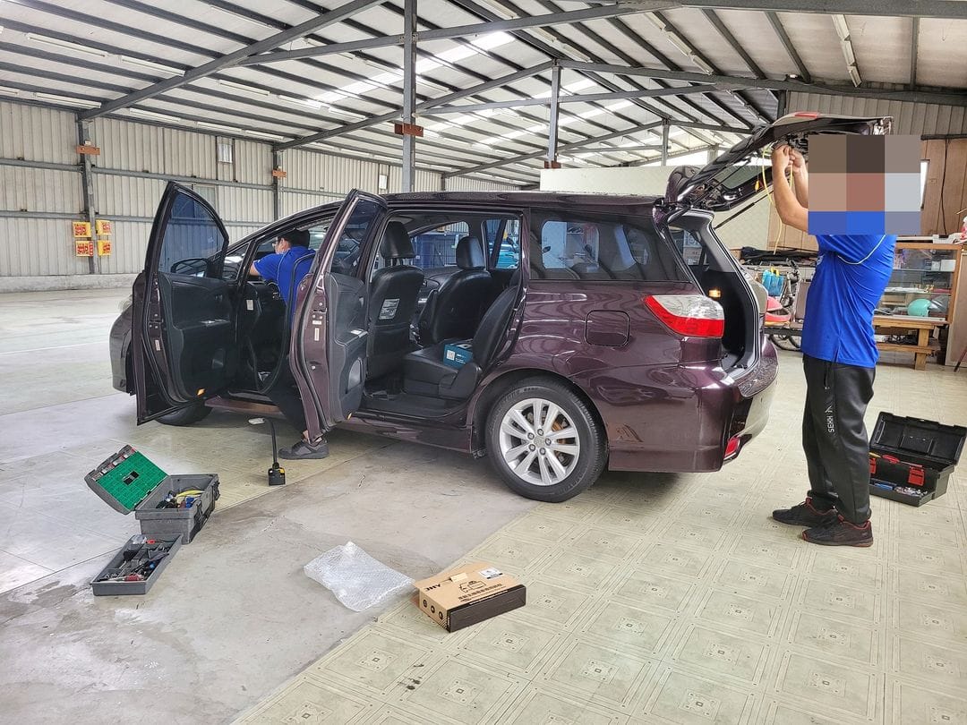 Toyota Wish 安裝影音