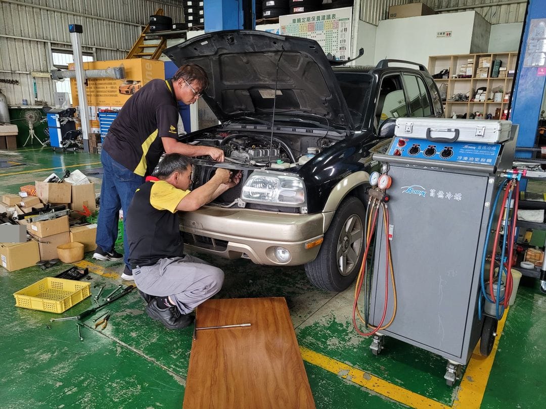 Grand Vitara 冷氣不冷查修～
