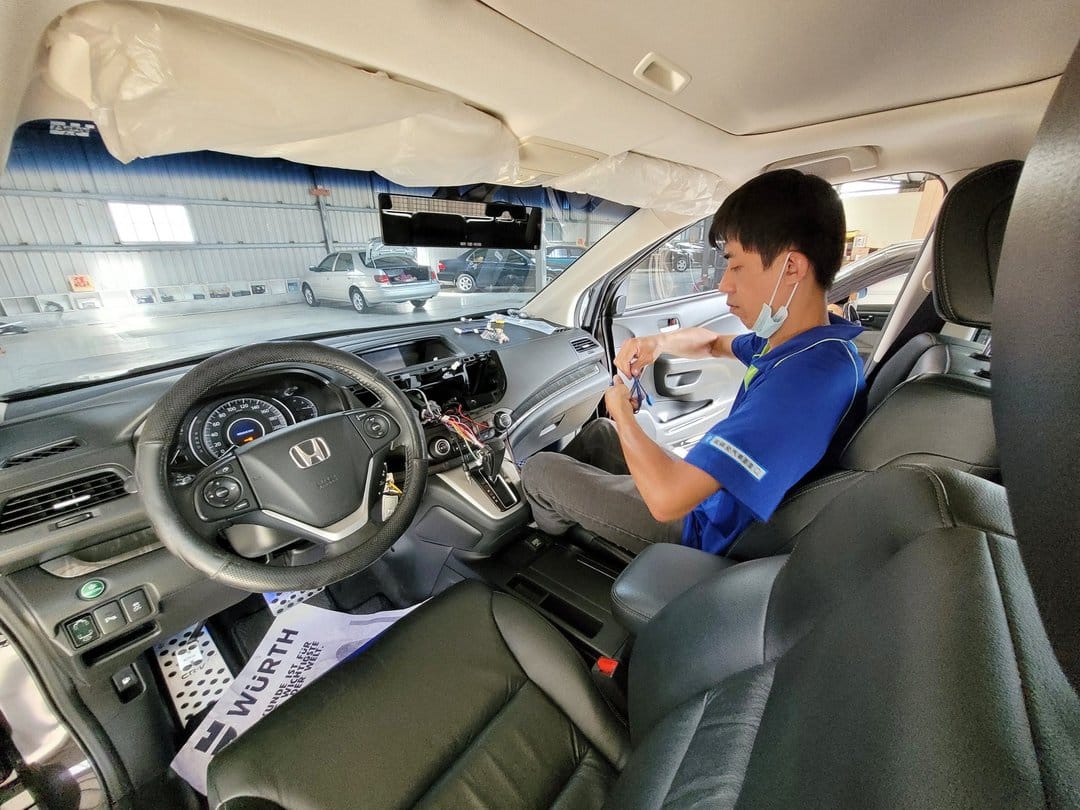CR-V 安裝影音～