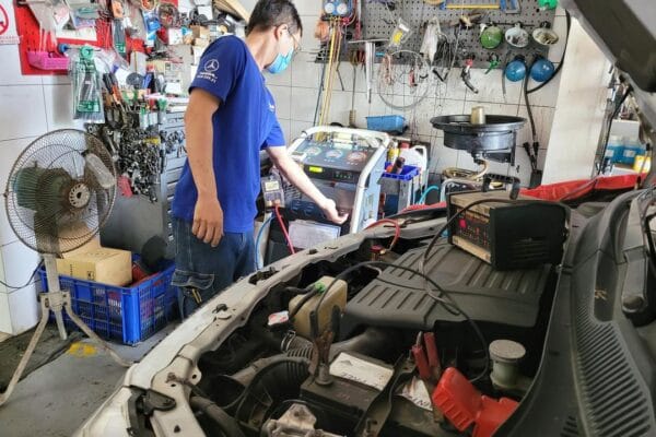 SX4更換冷氣壓縮機