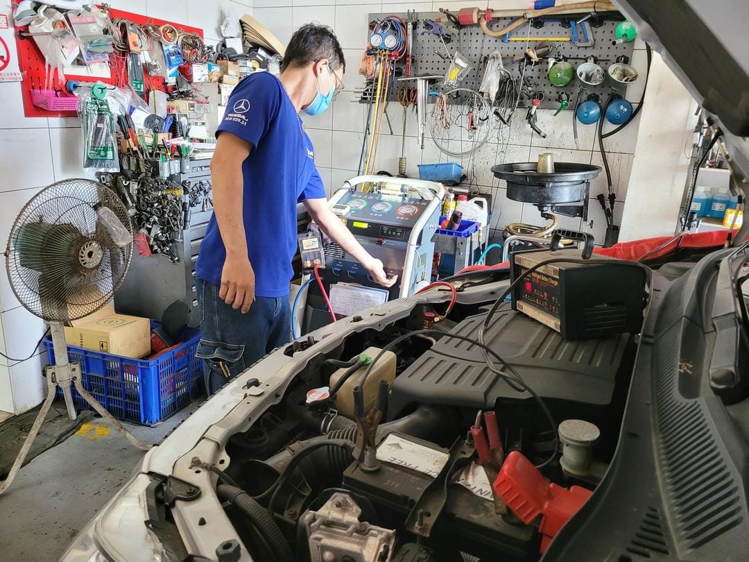 SX4更換冷氣壓縮機