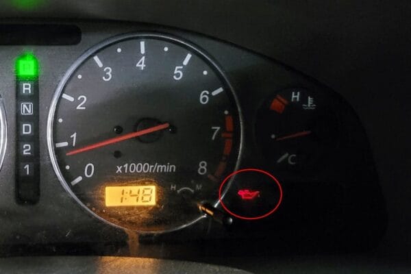 Sentra 180 機油燈亮！