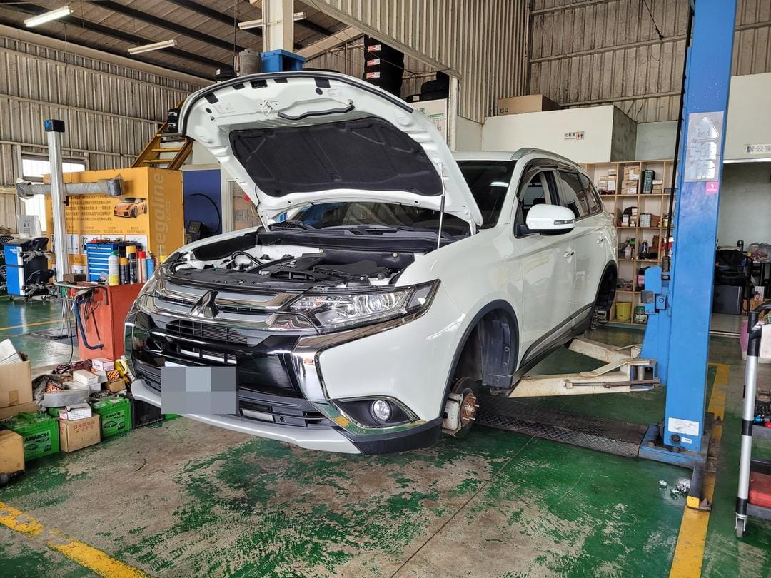 Outlander 更換四條全新輪胎