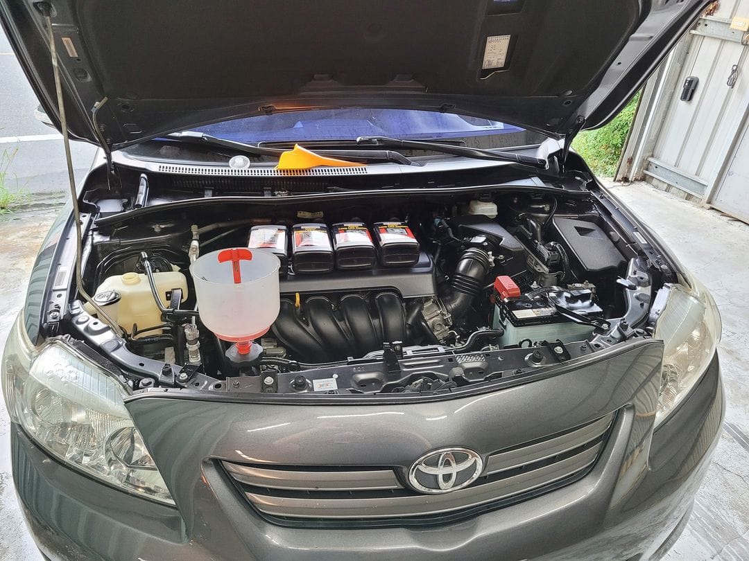 Altis & SX4 更換水箱水(冷卻液)
