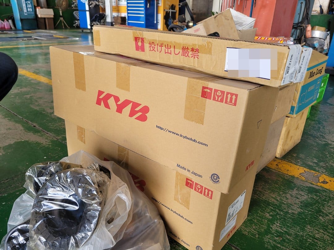 三代RAV4更換全車避震