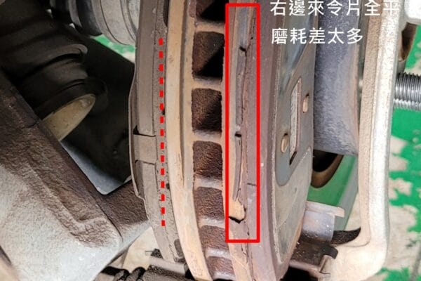 ix35 更換來令片 & 碟盤
