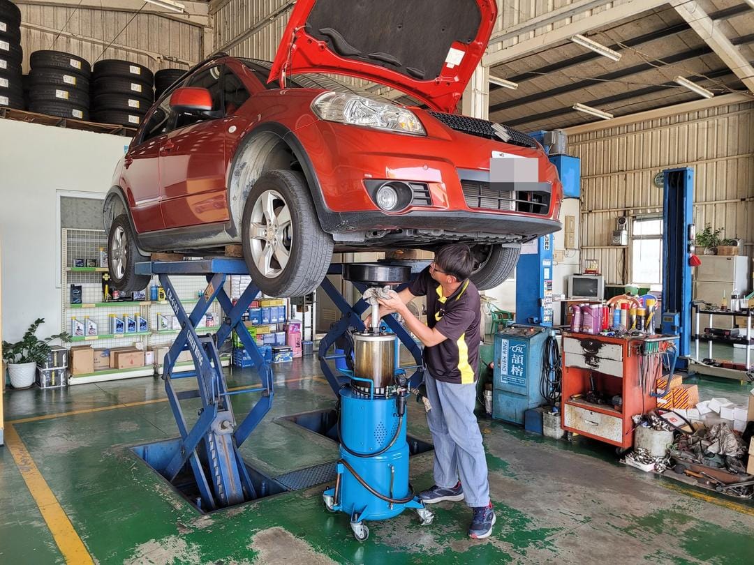 SX4 做5.5萬公里保養