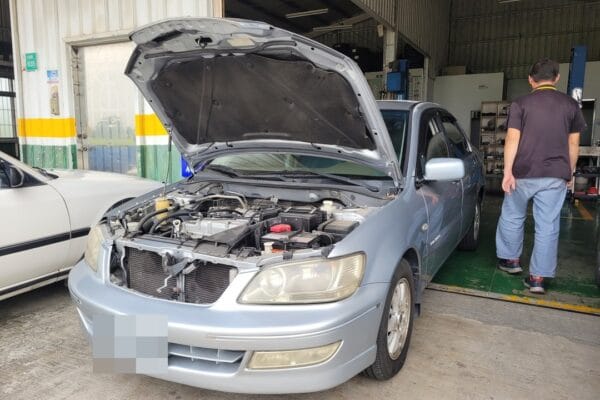 02′ Lancer 銀 更換六角鎖&補冷媒