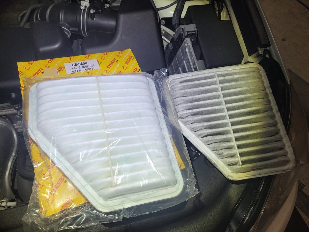 12' 白 RAV4 交車前檢查