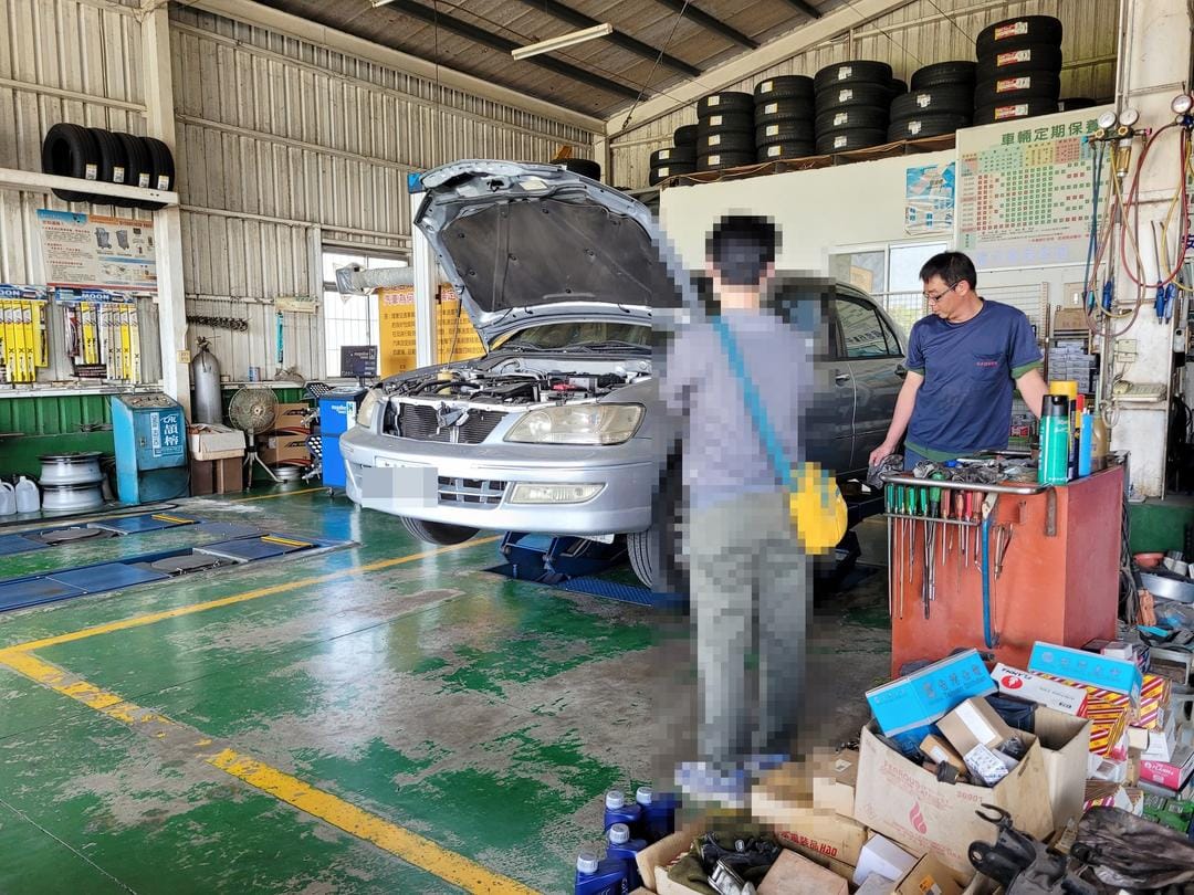 02' 銀 Lancer 交車後第一次定保