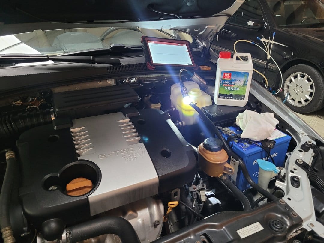 08' Buick Excelle 更換冷卻液