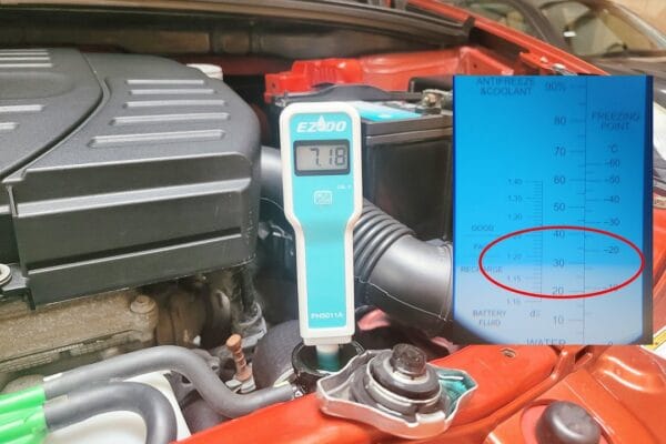 13′ 紅 SX4 更換冷卻液