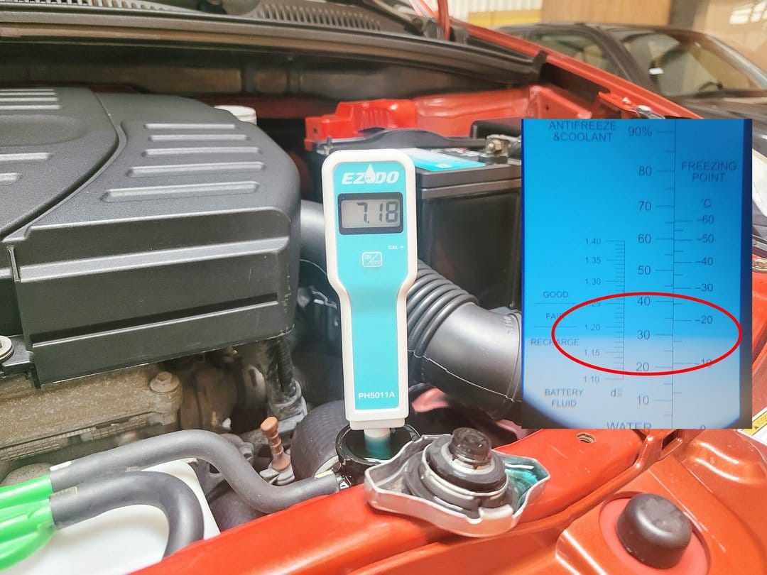 13' 紅 SX4 更換冷卻液