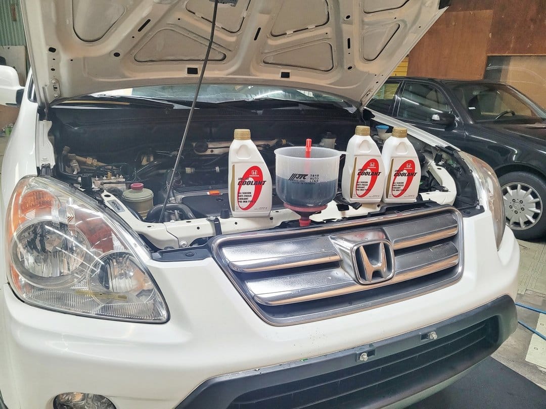 05' 白 CR-V 交車前檢查