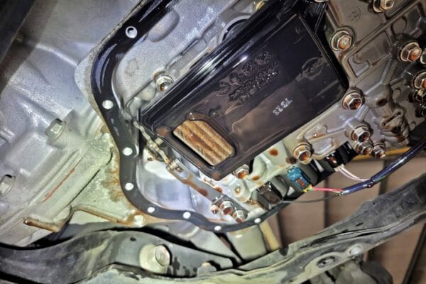 17′ RAV4 4.5代 拆洗變速箱油底殼(里程17.2萬)