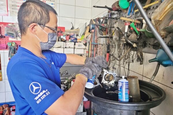 10′ 白 得利卡 處理冷車發動轉速不穩