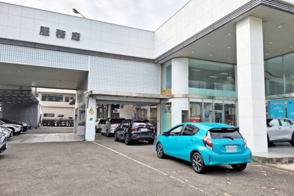 小P到歸仁Toyota保養囉
