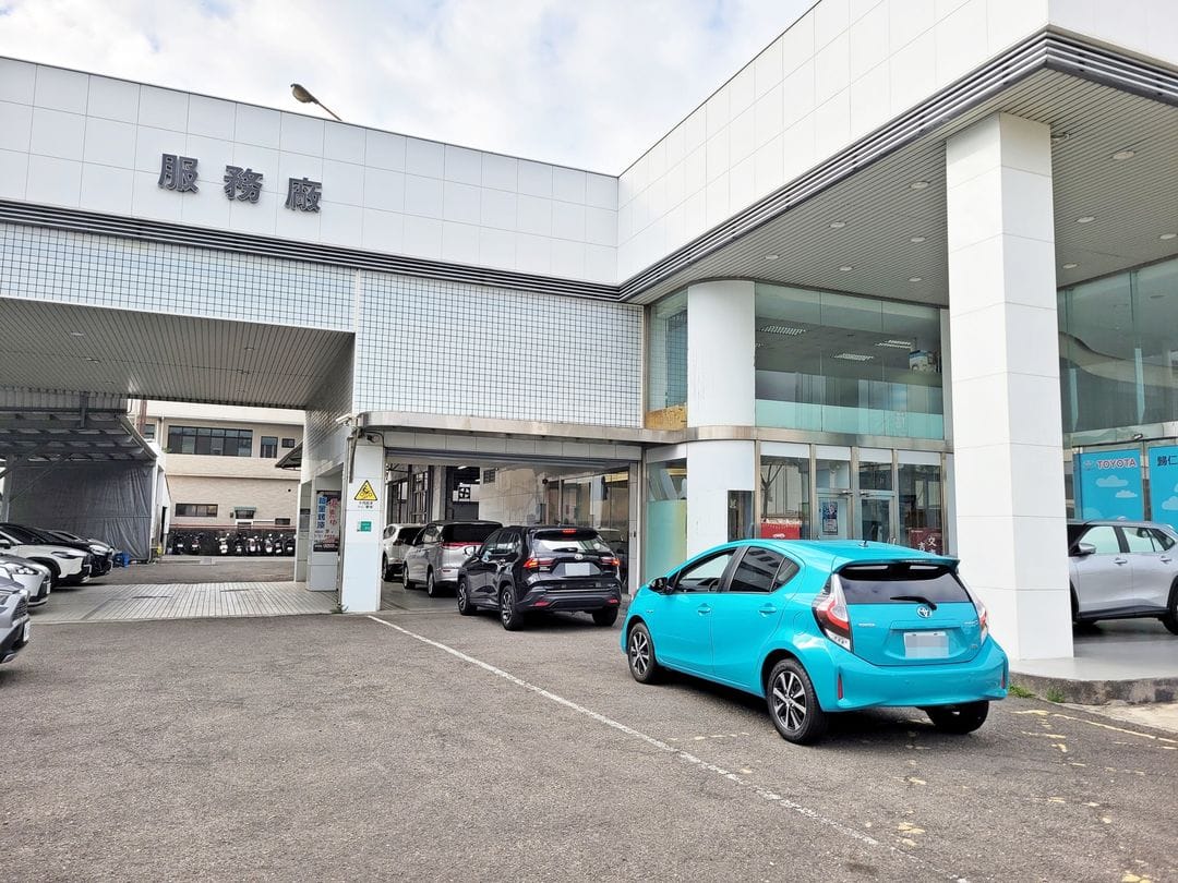 小P到歸仁Toyota保養囉