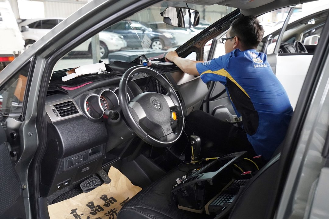 三台 Nissan Tiida 同時安裝影音～