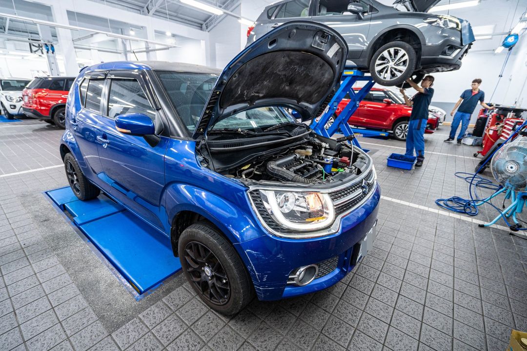 Suzuki Ignis 佳新南台南廠做12萬公里定保！