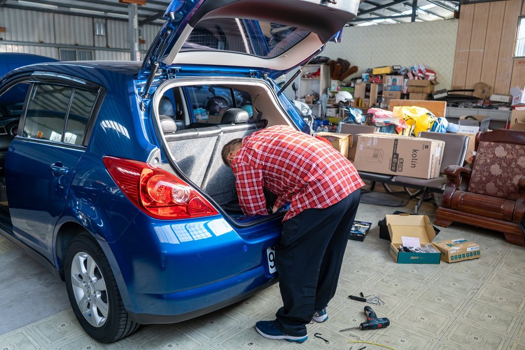 Nissan Tiida 安裝影音囉～