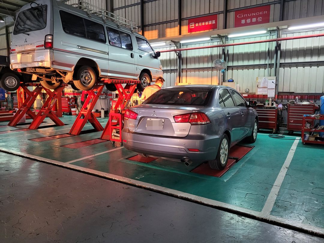 Lancer Fortis 更換左後輪ABS感知線