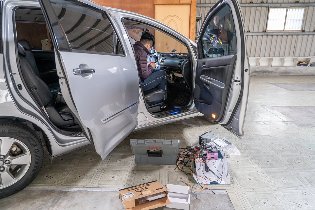 Toyota Wish 安裝影音～