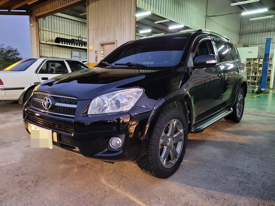 RAV4 更換四條巧克力(越野)胎 & 冷氣管路清洗