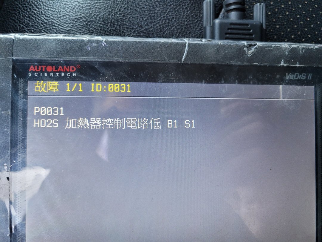 Suzuki Swift更換前含氧感知器