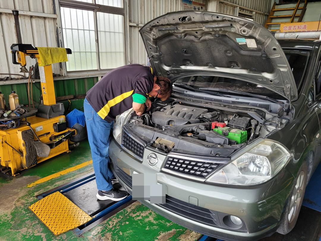 Nissan Tiida 做19.8萬公里保養
