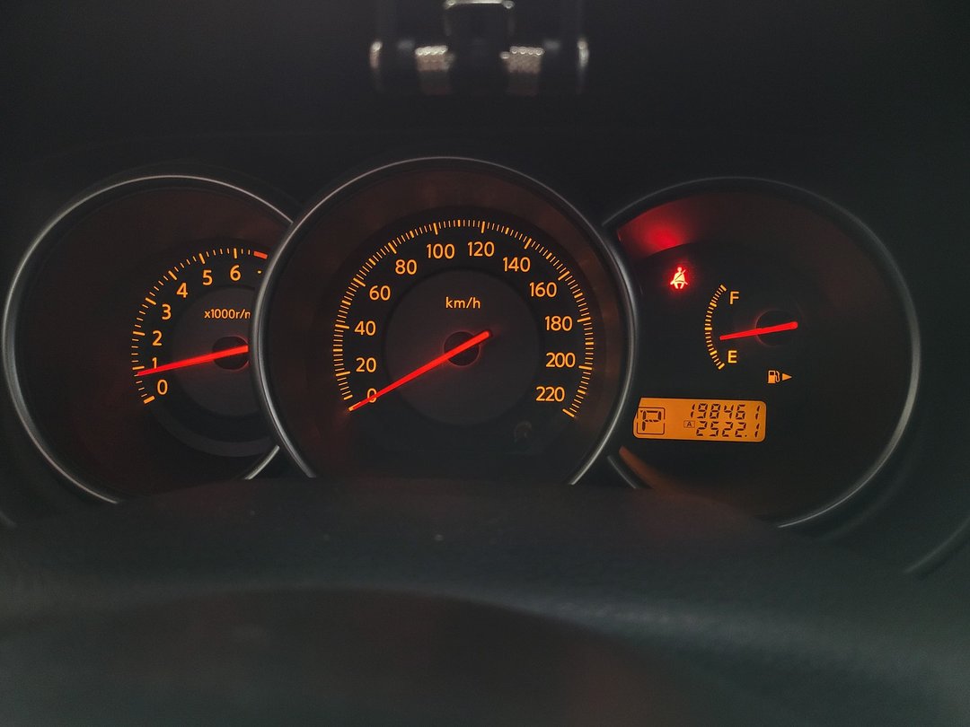 Nissan Tiida 做19.8萬公里保養