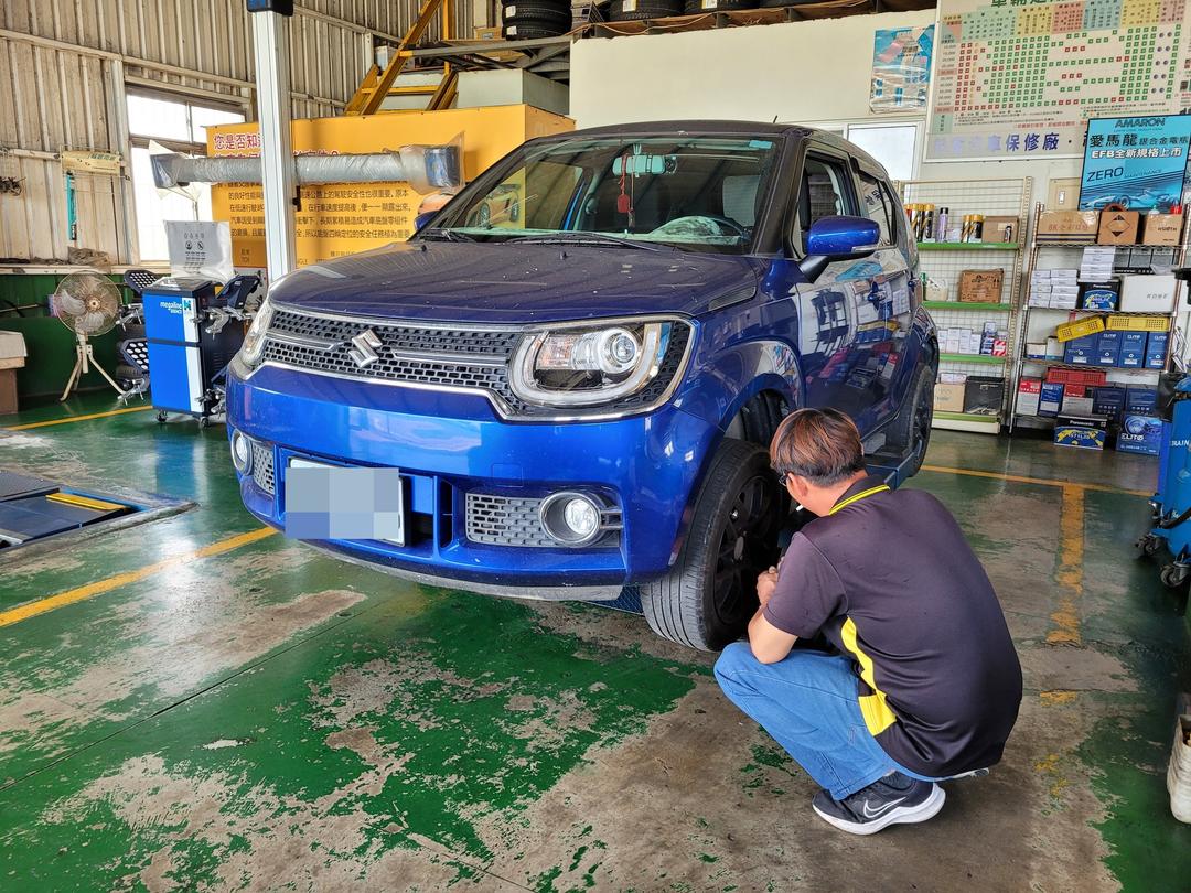 Suzuki Ignis 更換四條輪胎