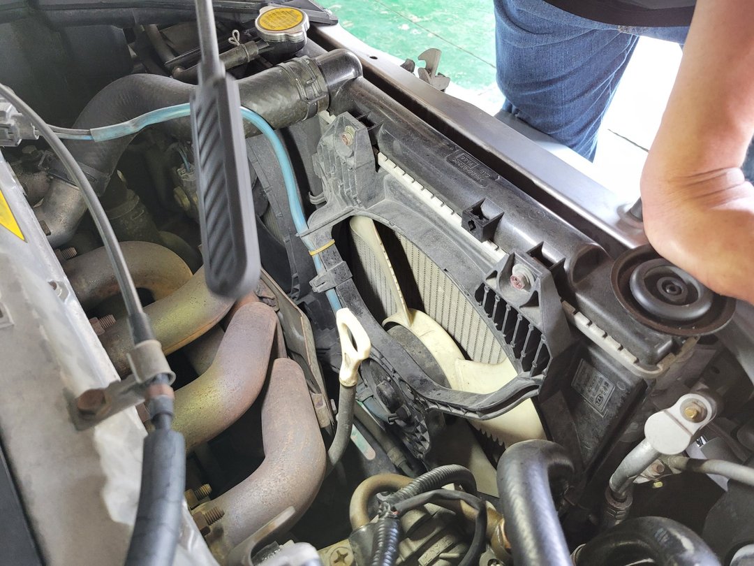 Lancer Virage 定保 & 更換冷氣散熱風扇