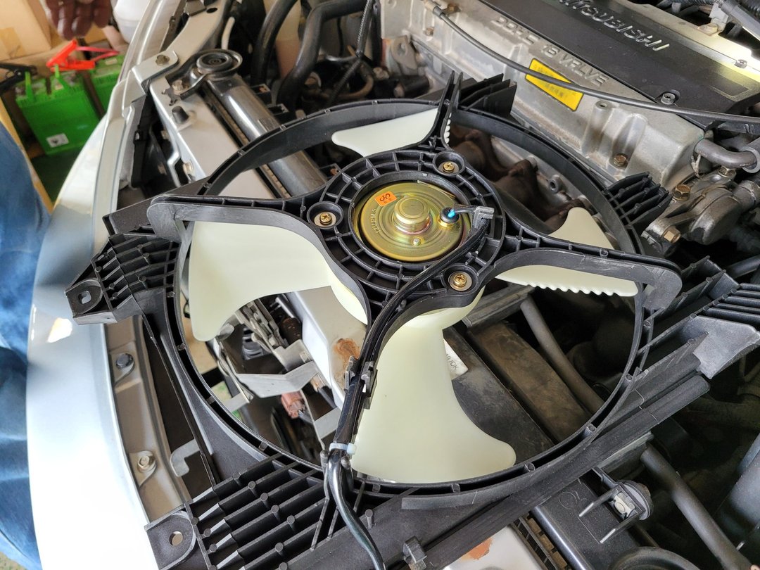 Lancer Virage 定保 & 更換冷氣散熱風扇